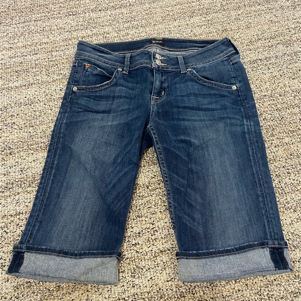 Hudson Palerme Knee Cuffed Shorts